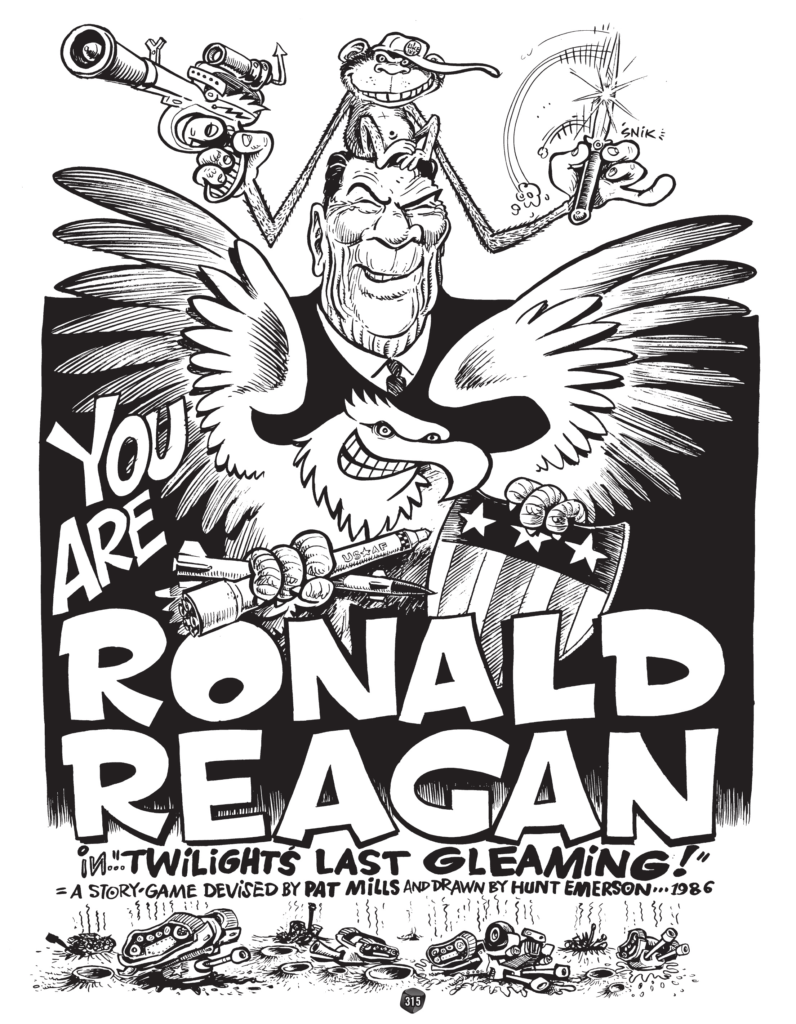 Dicing with Death – 2000AD’s Diceman 5 Dicing with Death – 2000AD’s Diceman Dicing with Death – 2000AD’s Diceman
RONALD REAGAN