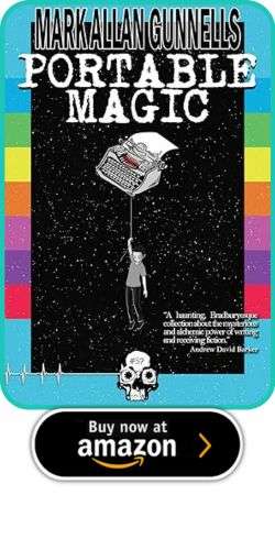 Portable Magic by Mark Allan Gunnells queer author
