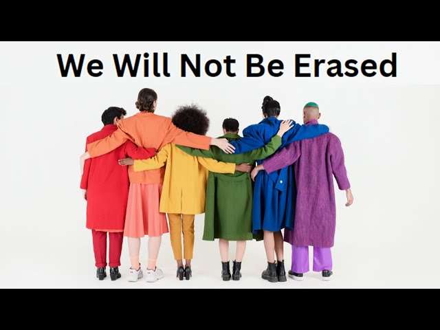 We Will Not be Erased by Mark Allan Gunnells
