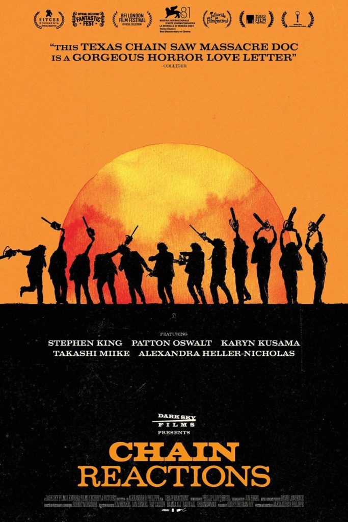 Chain Reactions, No This isn't a Diana Ross Horror Movie! Texas Chainsaw Masssacre