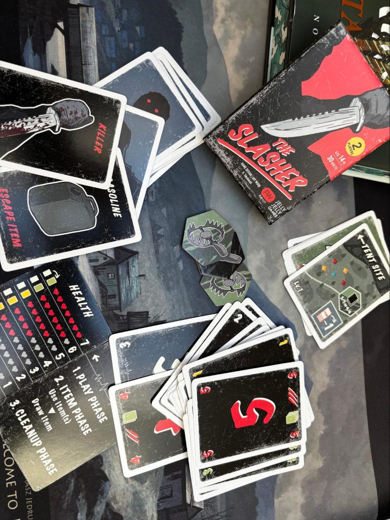 The Heart and Soul of Horror Review Websites. Can You Escape? The Slasher - A Trick-Taking Horror Game Review