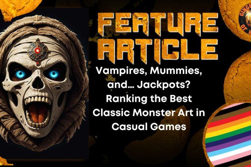 Vampires, Mummies, and… Jackpots? Ranking the Best Classic Monster Art in Casual Games HORROR FEATURE ARTICLE