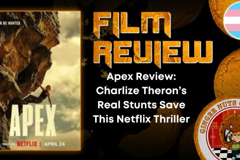 Apex Review- Charlize Theron’s Real Stunts Save This Netflix Thriller HORROR MOVIE REVIEW