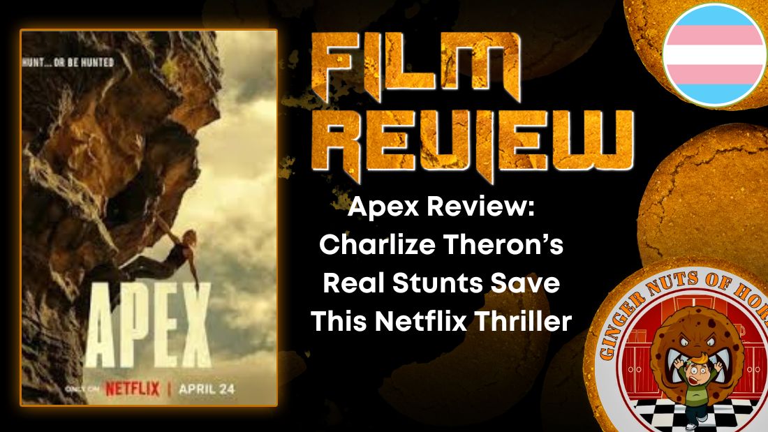 Apex Review- Charlize Theron’s Real Stunts Save This Netflix Thriller HORROR MOVIE REVIEW