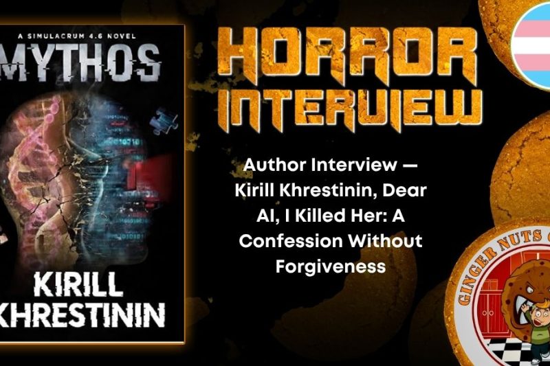 Author Interview — Kirill Khrestinin, Dear AI, I Killed Her- A Confession Without Forgiveness HORROR INTERVIEW