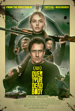 Over Your Dead Body Review: Jason Segel vs. Samara Weaving in a Bloody Romp