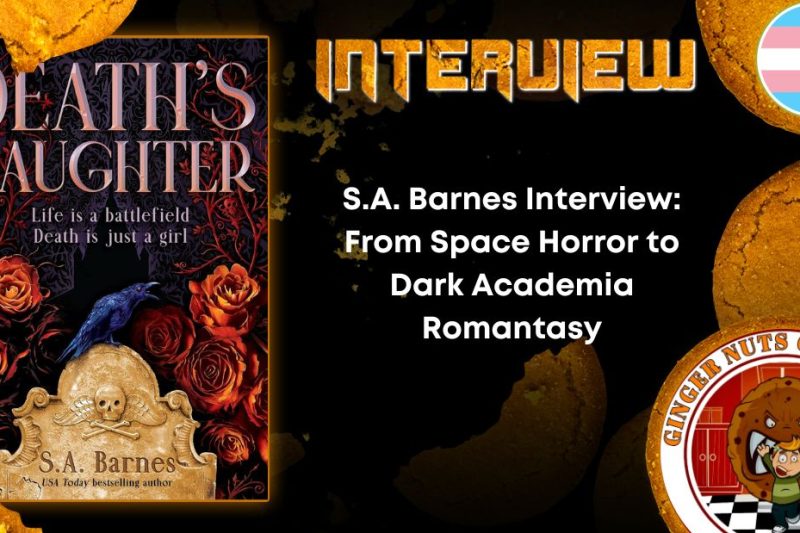 Author Interview S.A. Barnes Interview- From Space Horror to Dark Academia Romantasy