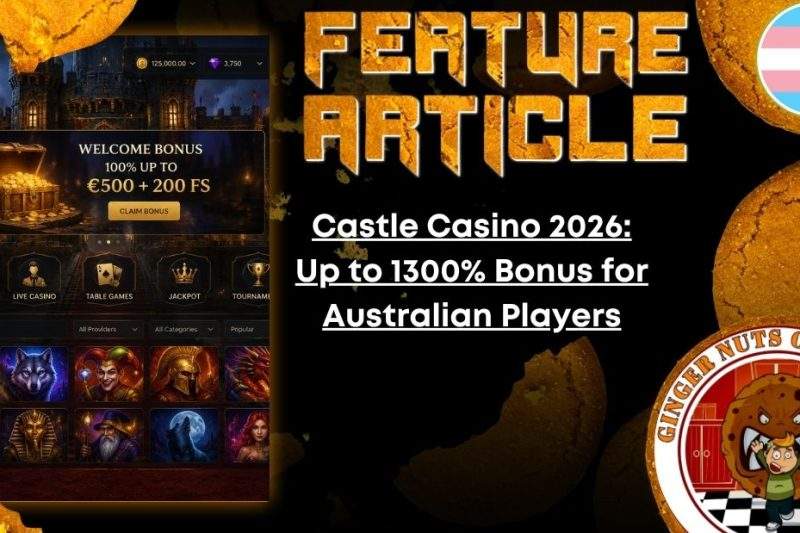 Castle Casino 2026: Up to 1300% Bonus for Australian Players