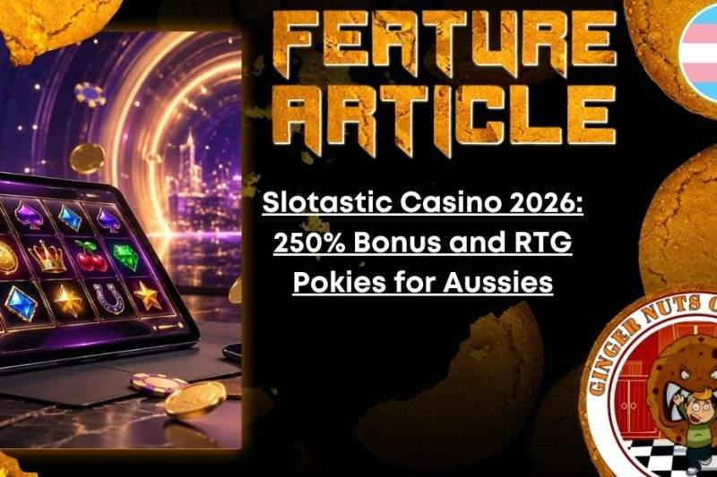 Slotastic Casino 2026: 250% Bonus and RTG Pokies for Aussies