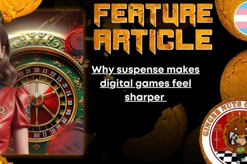 Why suspense makes digital games feel sharper 