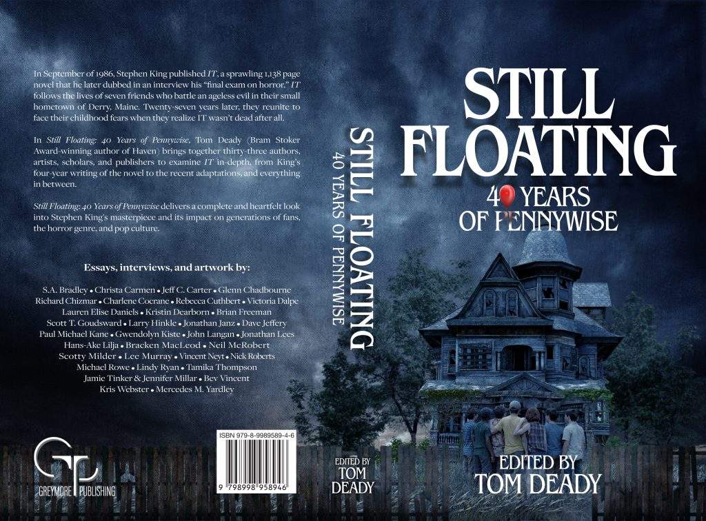 Cover Reveal: Still Floating: Pennywise at 40 and Why He Won't Die 2 Cover Reveal: Still Floating: Pennywise at 40 and Why He Won't Die Cover Reveal: Still Floating: Pennywise at 40 and Why He Won't Die