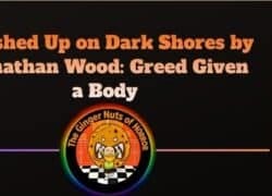 Book Review Washed Up on Dark Shores by Jonathan Wood- Greed Given a Body