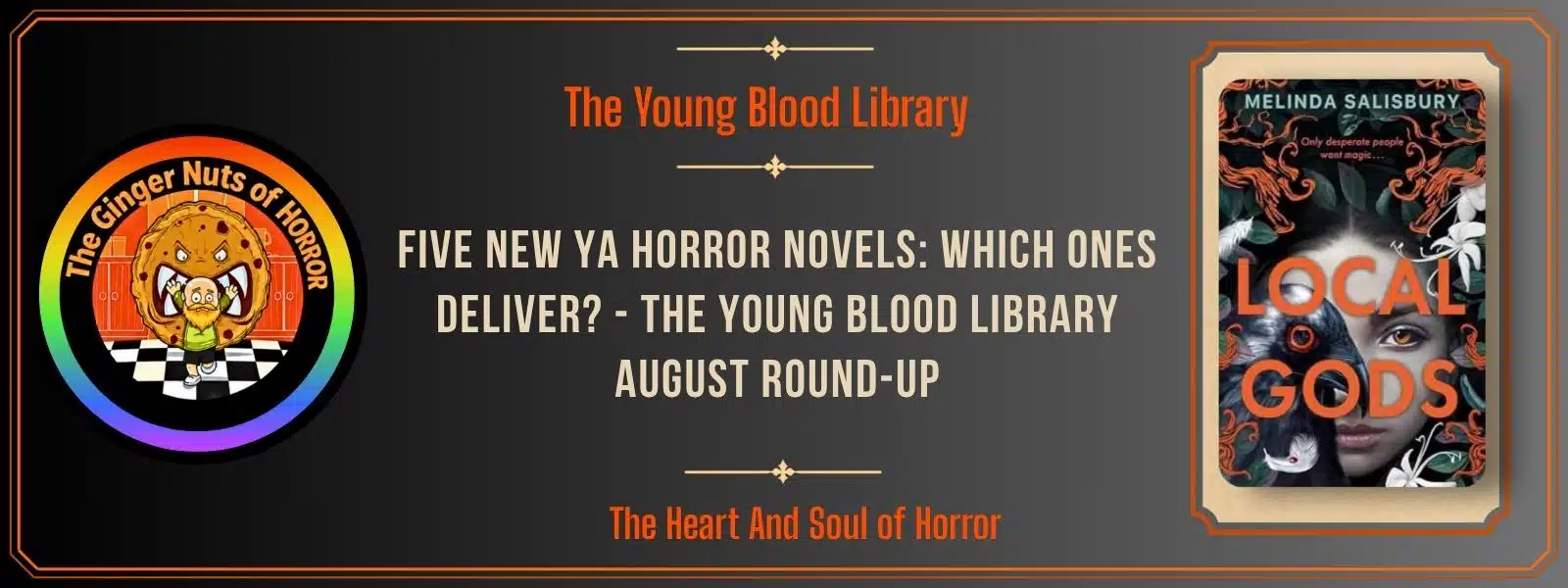 The Young Blood Library Five New YA Horror Novels- Which Ones Deliver? - The Young Blood Library August Round-Up