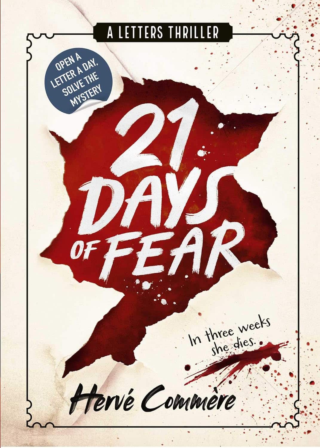 Cover of 21 Days of Fear by Hervé Commère