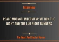 Interview Interview Peace Mbengei Interview- We Run the Night and the Luo Night Runners