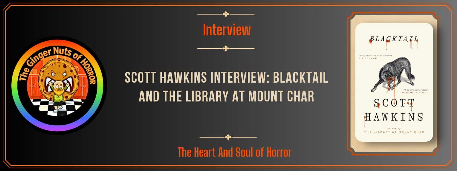 Scott Hawkins Interview: Blacktail and The Library at Mount Char