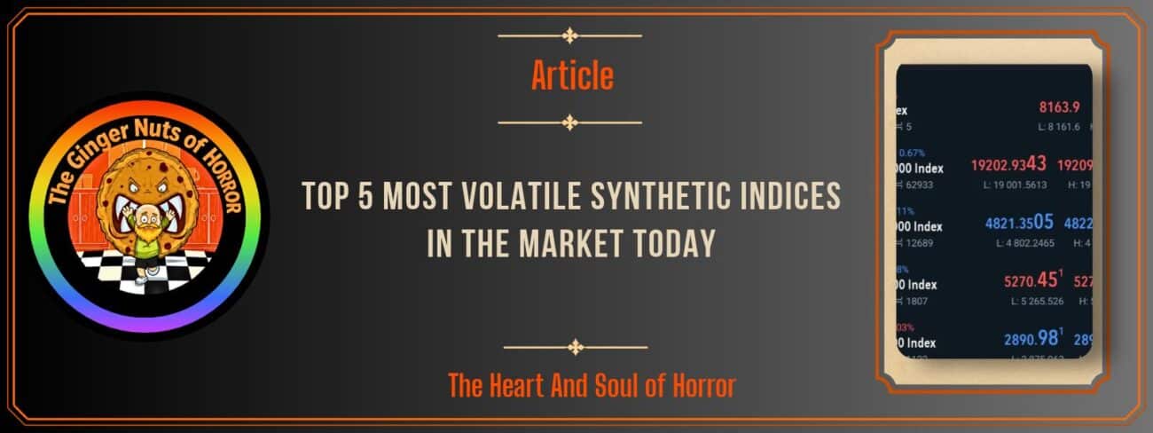 Top 5 Most Volatile Synthetic Indices in the Market Today