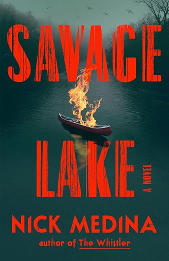 Cover of Savage Lake review by Nick Medina