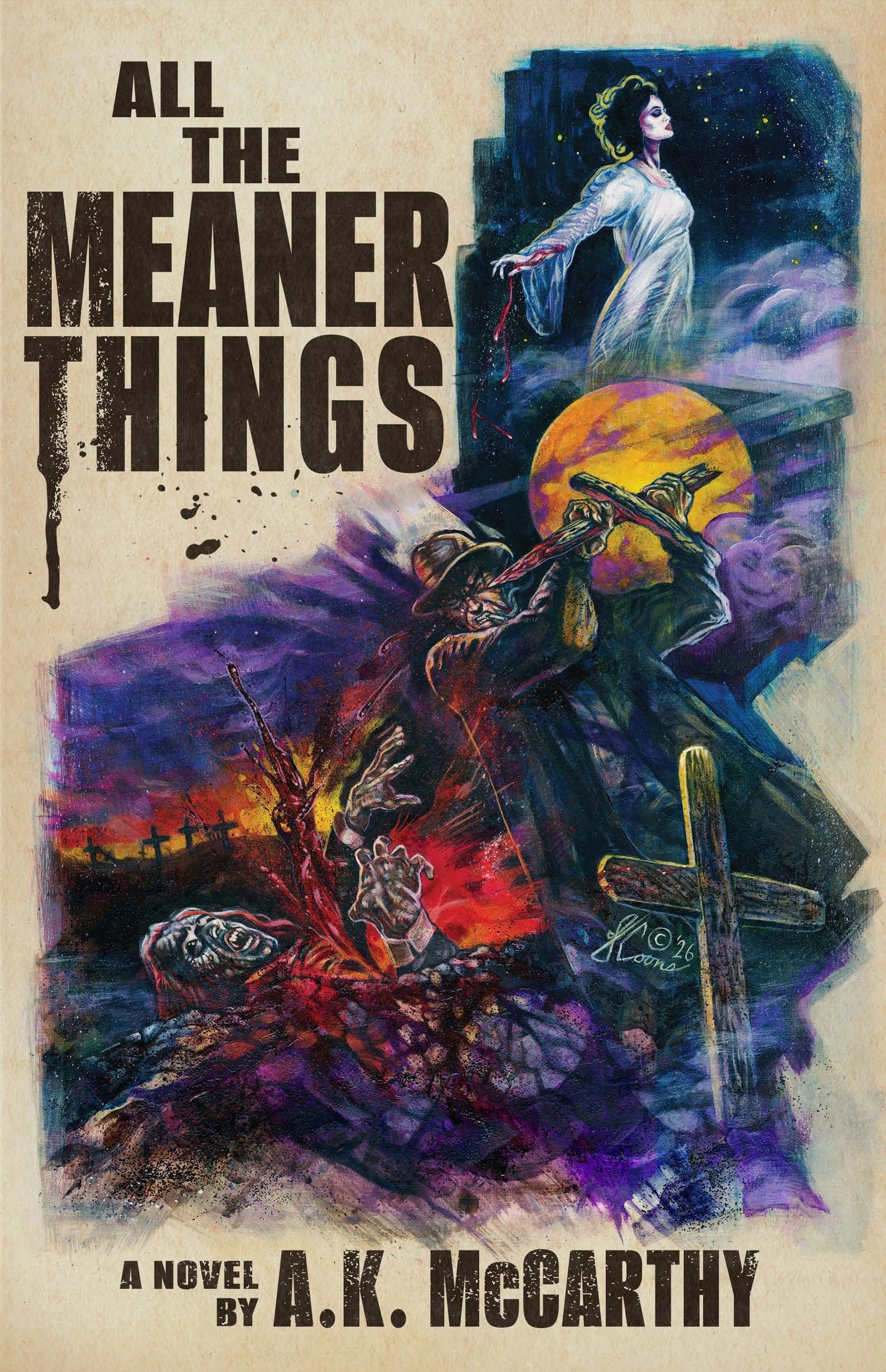 All the Meaner Things by A.K. McCarthy Cover