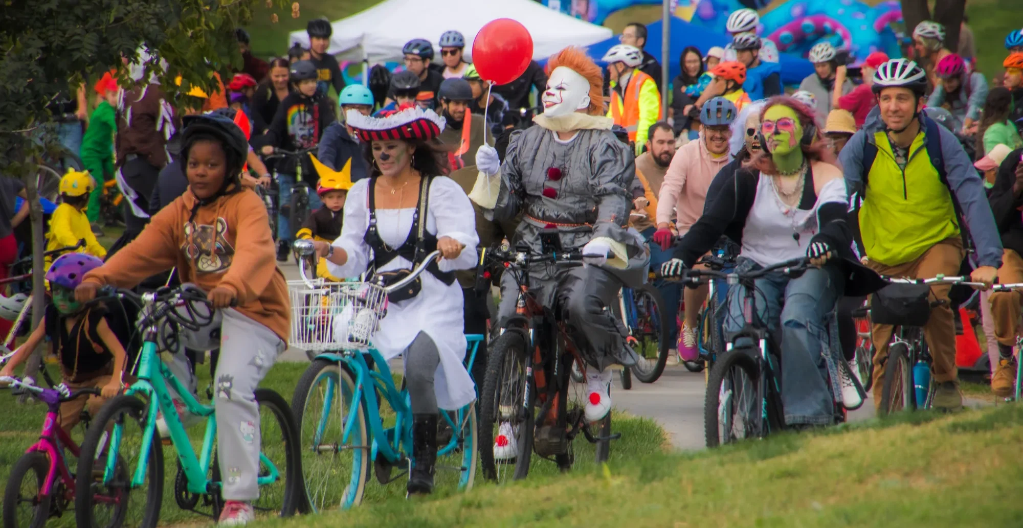 Zombie Bike Parade: Davis Gives the Undead Wheels