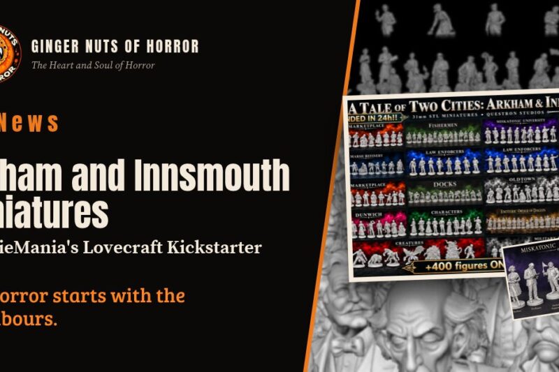 Arkham and Innsmouth Miniatures: ZombieMania’s Lovecraft Kickstarter