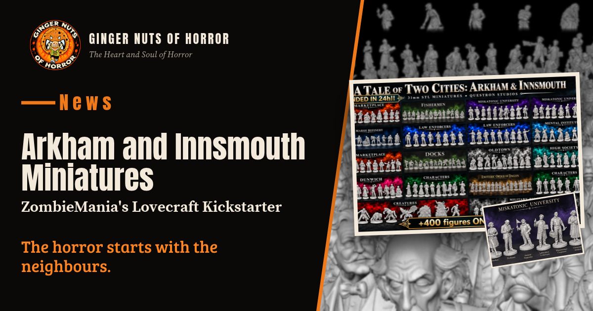 Ginger Nuts of Horror feature banner for A Tale of Two Cities by ZombieMania
