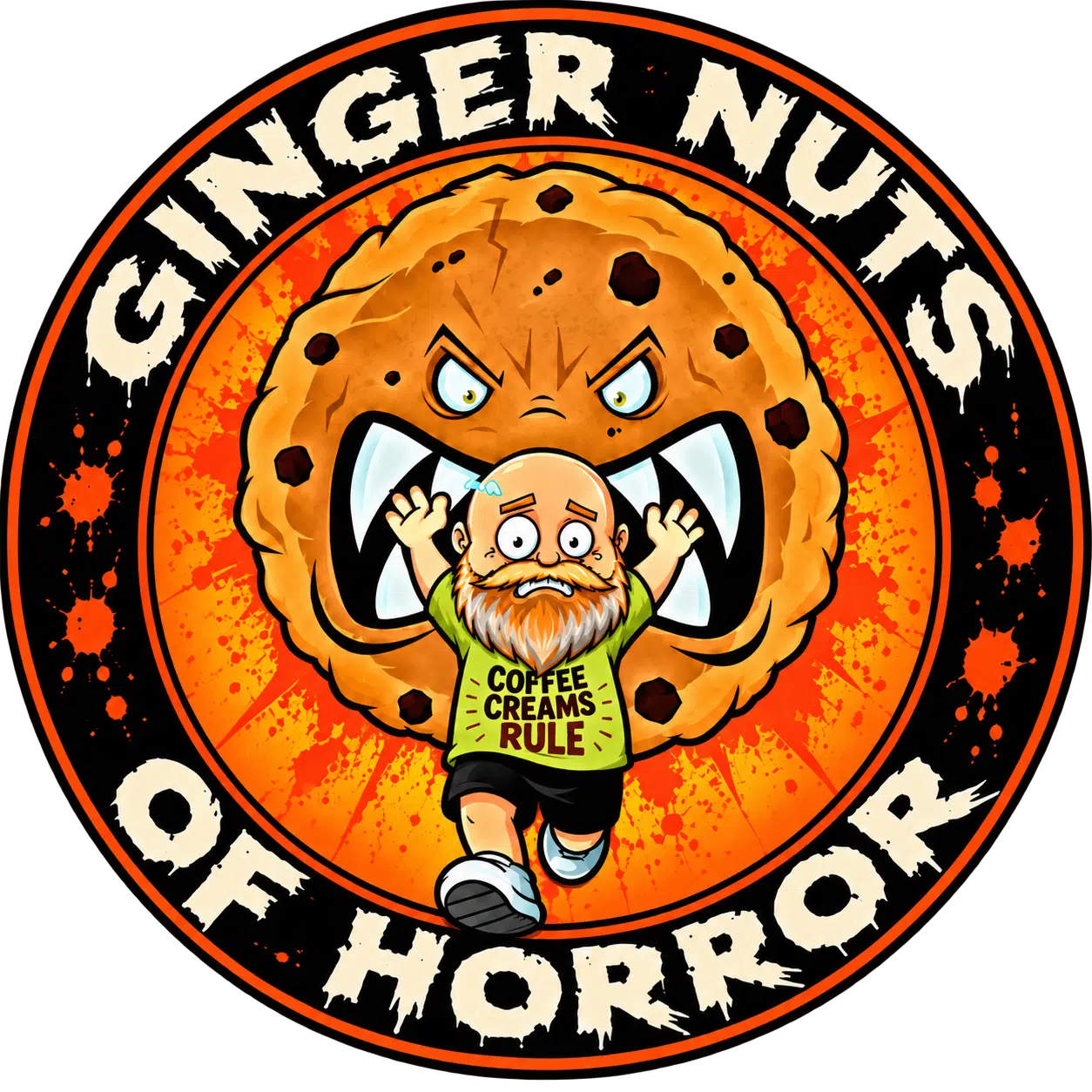 Ginger Nuts of Horror Round Logo
