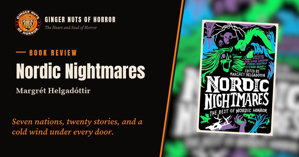Ginger Nuts of Horror banner for Nordic Nightmares review