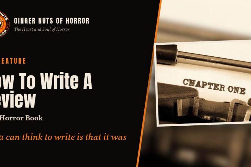 How To Write A Review Of A Horror Book